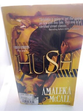 Hush by Amaleka McCall - Yellow Cover Novel